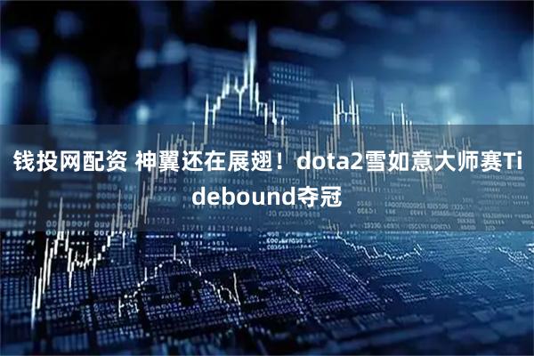 钱投网配资 神翼还在展翅！dota2雪如意大师赛Tidebound夺冠